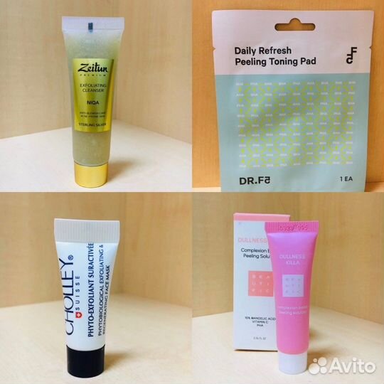 Пилинги, скрабы, экфолианты