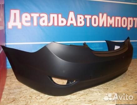 Бампер задний Hyundai solaris 2011-2014