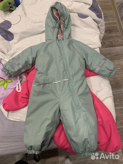 Зимний комбинезон для девочки 86