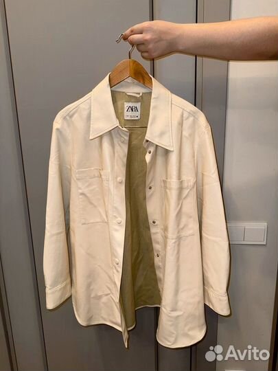 Рубашка из эко кожи