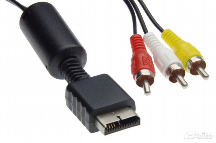 AV кабель для PS1/PS2/PS3