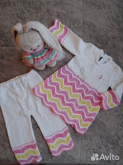 Вещи пакетом на девочку 1-2 годика 92 размер
