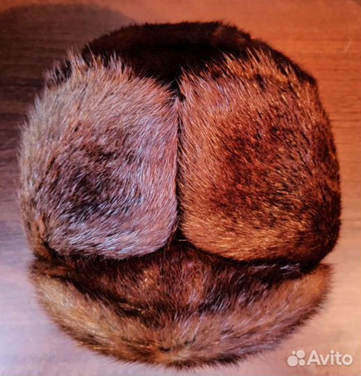 Норковая шапка мужская