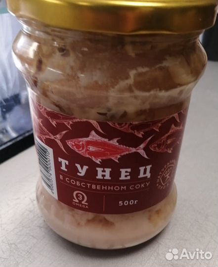Тунец в собственном соку