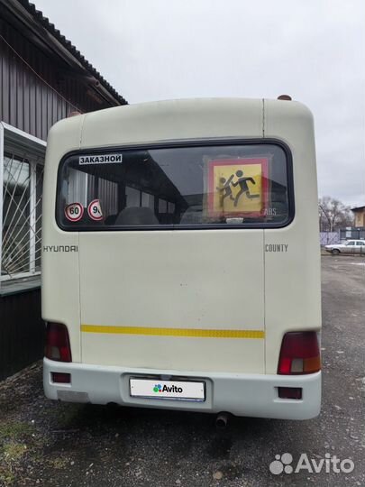 Междугородний / Пригородный автобус Hyundai County, 2007