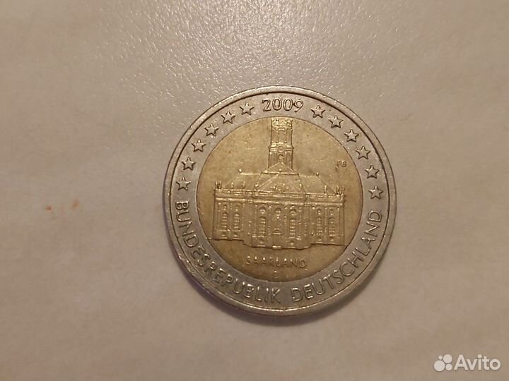 Монеты 2 евро