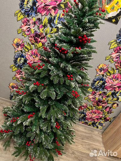 Ель Литая + пвх. Новые 180 см