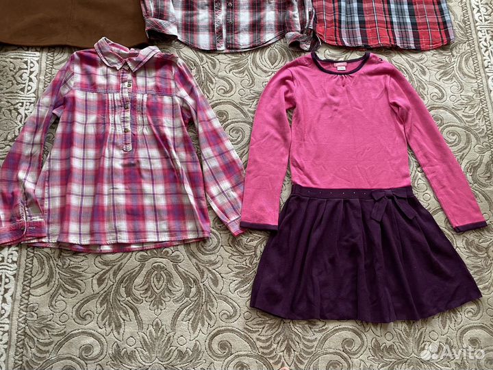 Рубашки, платье, сарафан на 134-152