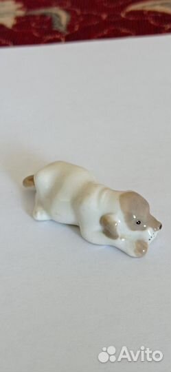 Фарфоровые статуэтки СССР собака