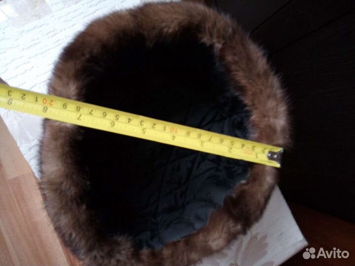 Мужская норковая шапка