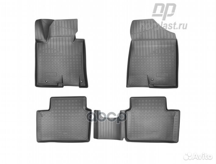 Коврики в салон полиуретан norplast KIA Ceed II