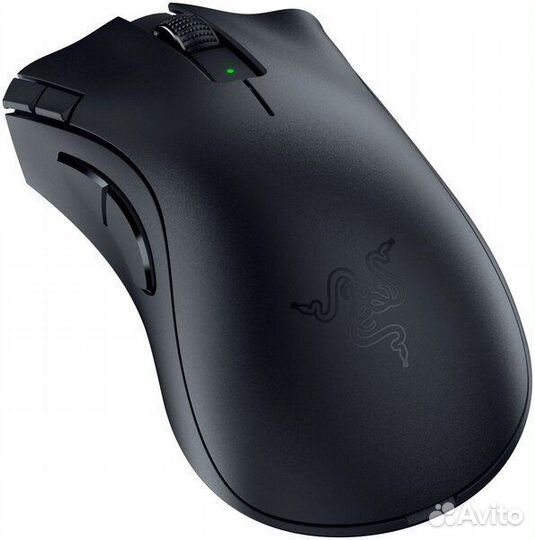 Мышь Razer DeathAdder V2 X HyperSpeed черный оптическая 14000dpi беспров. BT/Radio USB 6but (RZ01-04