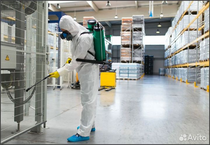 Обработка от тараканов, клопов, блох, муравьев