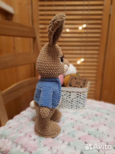 Кролик Питер / Вязаные игрушки / Ручная работа