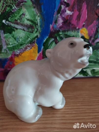 Фарфоровая статуэтка старое лфз СССР