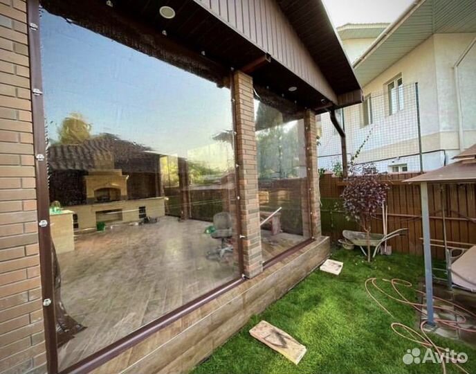 Мягкие окна для террас и беседок от производителя