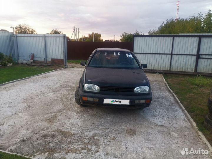 Volkswagen Golf 1.8 МТ, 1992, 120 000 км