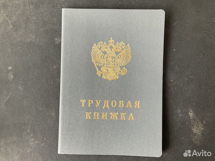 Трудовая книжка РФ 2006 года