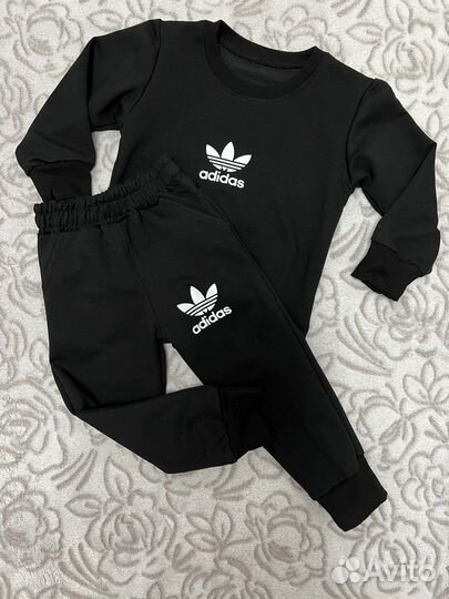 Детский спортивный костюм adidas black