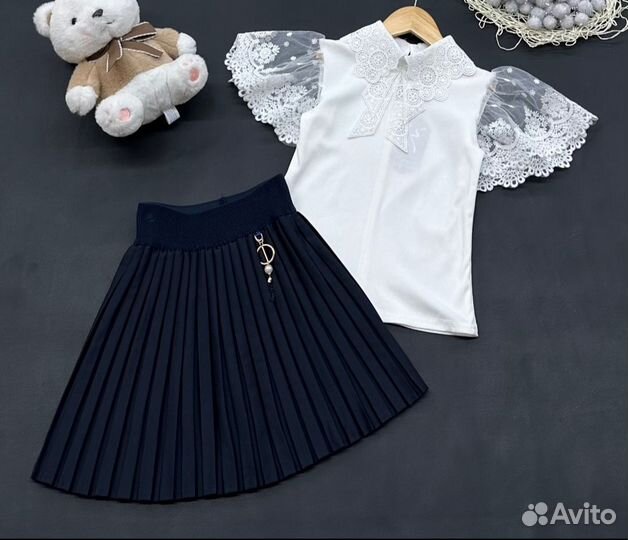 Школьный костюм для девочки, 128-146