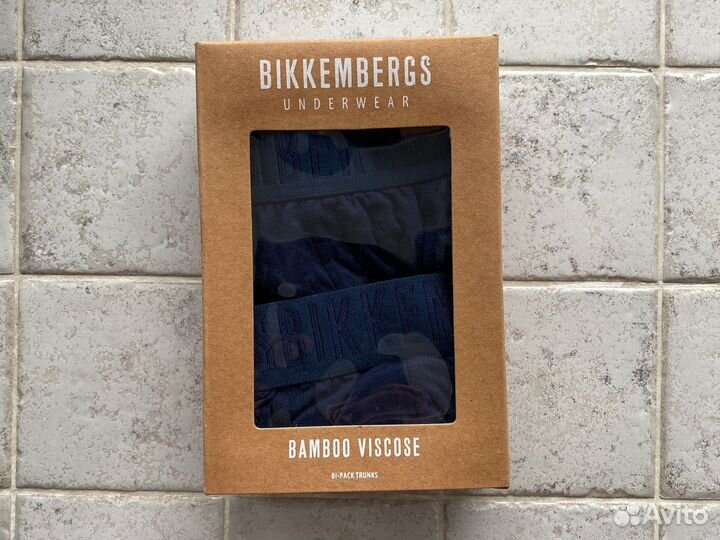 Трусы спортивные набор 2 шт bikkembergs р L