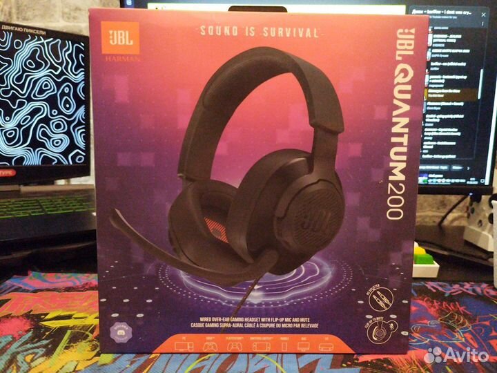Jbl quantum 200