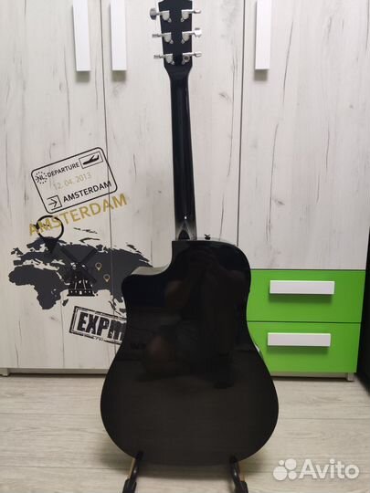 Гитара Fender CD-60 SCE