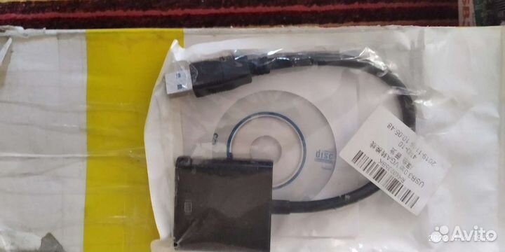 Переходник usb3.0 (2.0) на vga