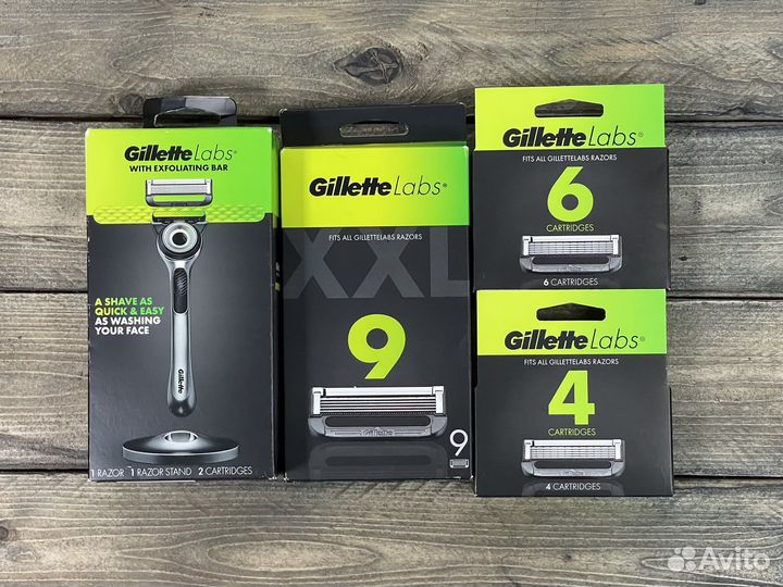 Лезвия Gillette Labs из США
