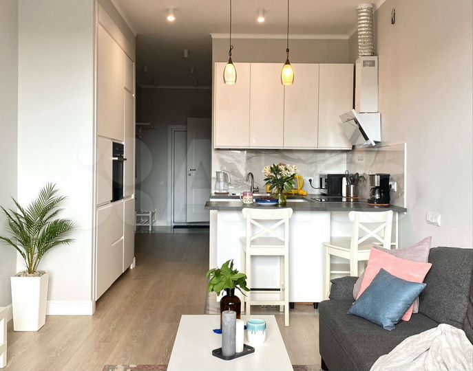 Квартира-студия, 37 м², 6/6 эт.