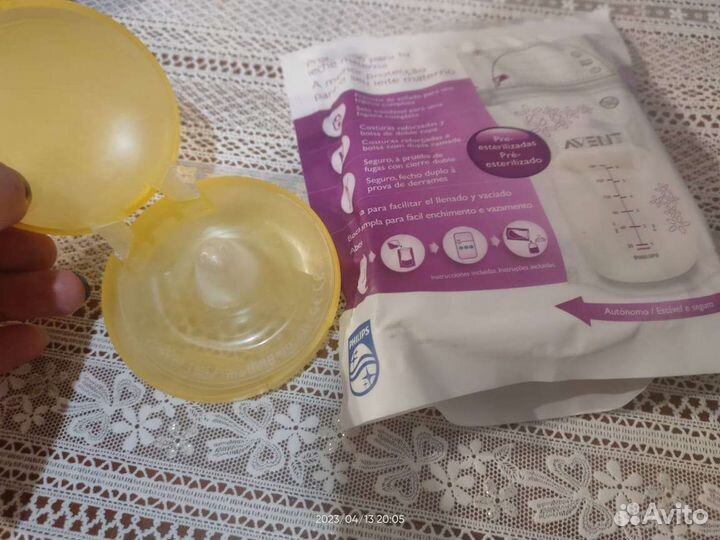 Накладки на грудь пакеты для хранения молока