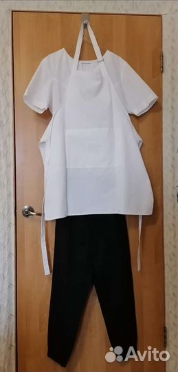 Костюм повара, медика, фартук, шапочка