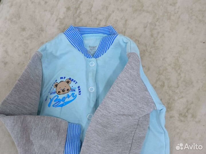 Кофточка на клепках 86 и брюки на мальчика 80-86