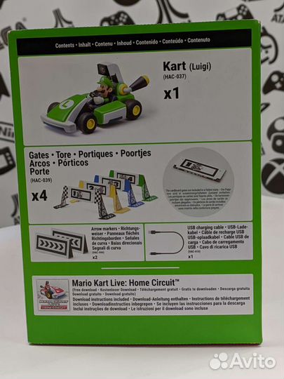 Mario Kart Live Luigi Nintendo Switch New