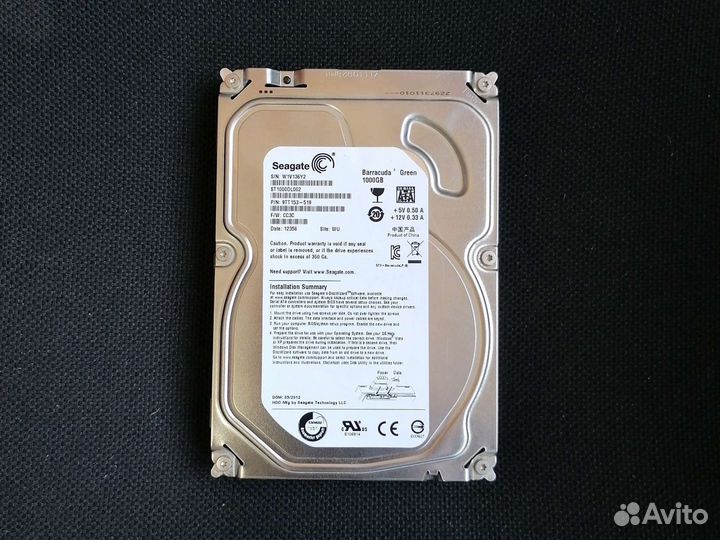 Жесткий диск 1 тб 3.5 seegate