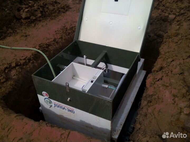 Септик эко Малахит 8 канализационный