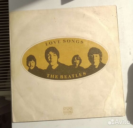 Пластинка винил The Beatles Love songs 1977