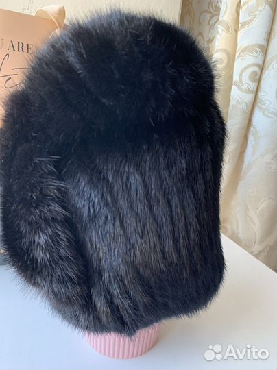 Шапка женская норковая