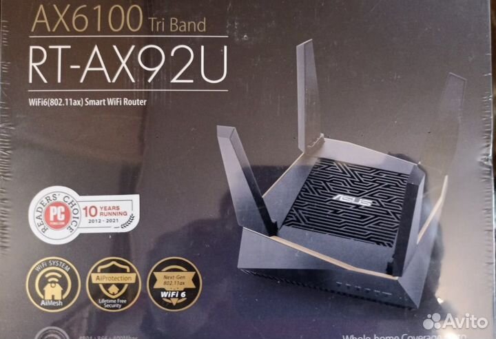 Роутер asus rt-ax92u