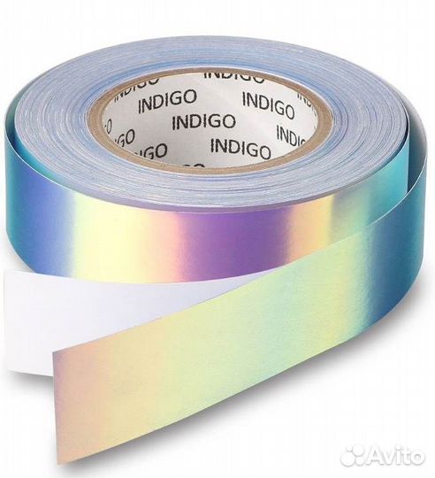 Обмотка для обруча и булав зеркальная rainbow