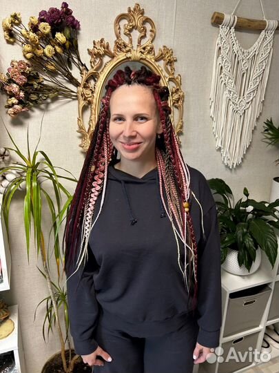 Де дреды плетение