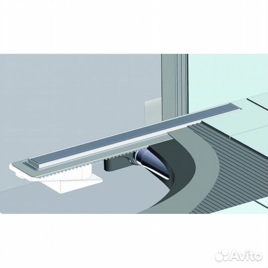 Душевой лоток Berges Wasserhaus B1 Keramik 800 09