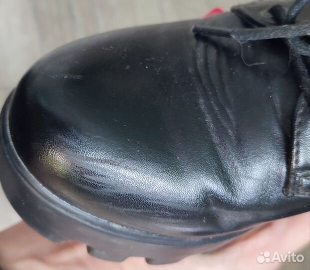 Ботинки туфли женские для девочки 38 размер