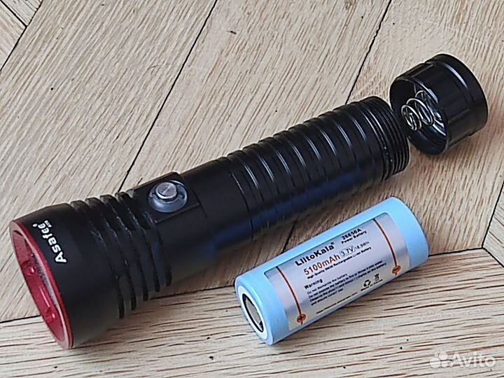Фонарь для подводной охоты дайвинго LED XHP70.2