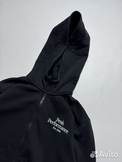 Зип Худи Peak Perfomance JR Original Zip Hood XS-S