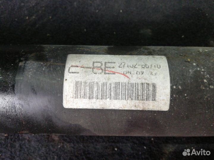 Карданный вал Suzuki Grand Vitara TD54W J20A