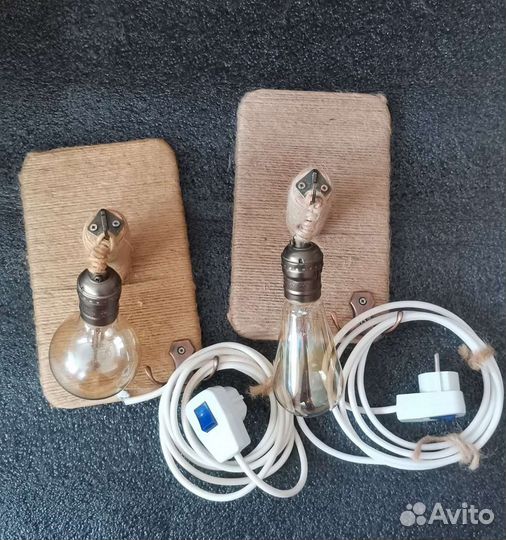 Светильники с лампой Эдисона