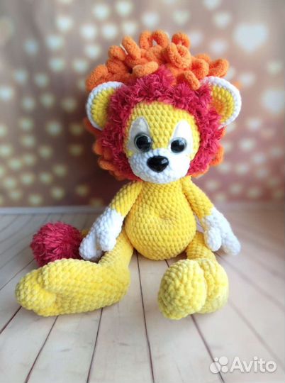 Мягкая игрушка новая (львёнок, тигр, зайка)