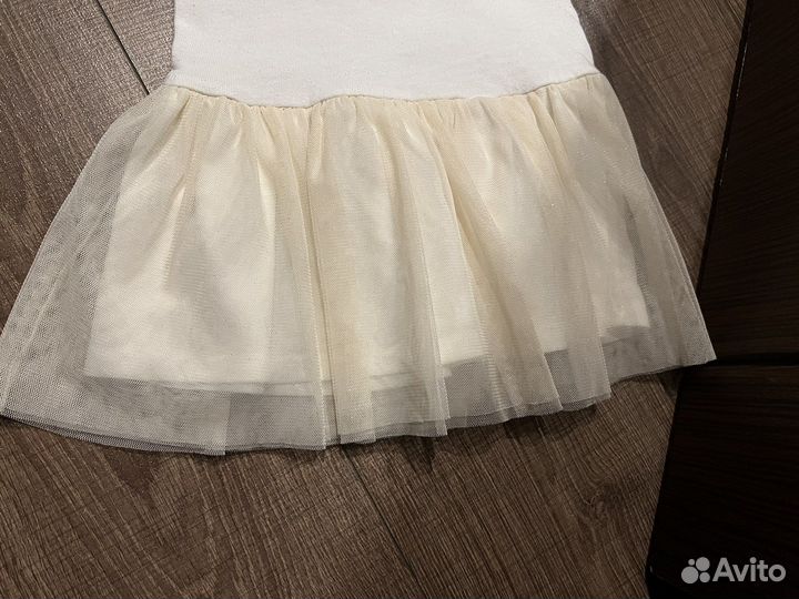 Платье на девочку 80 86 белое