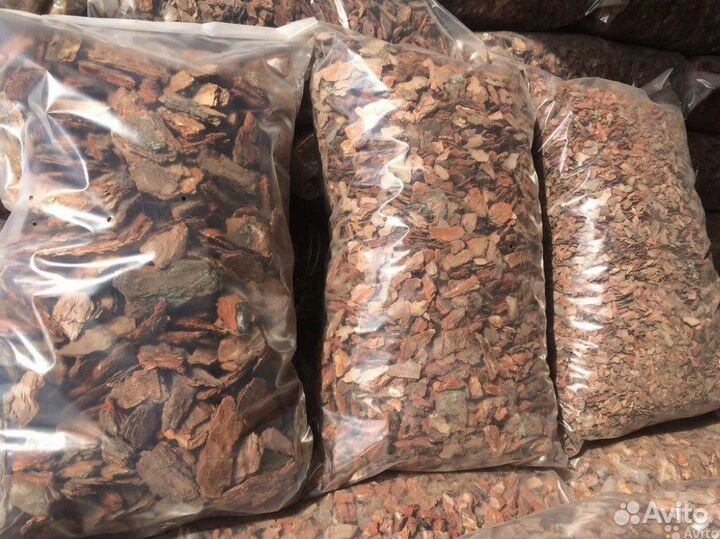 Кора сосновая / мульча / кора / доставка